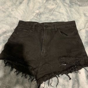 black denim shirt TOBI